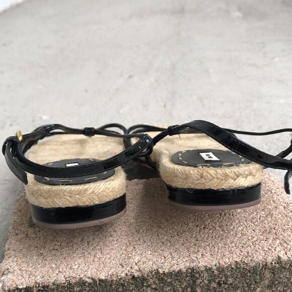 Miu Miu Black and Tan Sandals - Picture 5 of 6